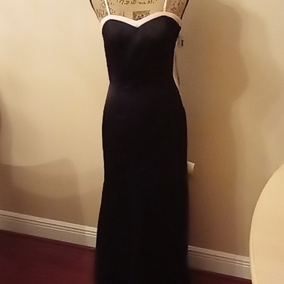 Masquerade Satin Gown - Picture 1 of 9